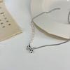 Collar de Perlas con Lazo de Diseño Nicho Dongdaemun Coreano Moda Retro Cadena para Clavícula ins para Mujer Combinable