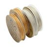 Fuerte retención de color Oro de 14K paquete alambre doble trenzado alambre trenzado alambre de oro diy enrollado anillo hecho a mano material pulsera