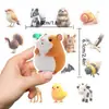 50 Pegatinas de Animales Graffiti 3D, Decoración Creativa Transfronteriza Personalizada de Animales de Dibujos Animados para Tazas de Agua, Teléfonos Móviles, Equipaje