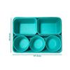 Caja de almacenamiento de fieltro integrada multifuncional, compartimento impermeable, cajón organizador para el hogar, caja de almacenamiento de fieltro para escritorio