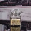 Atacado de fábrica fivela garrafa de tempero cozinha vidro doméstico tanque de armazenamento selado sal doce glutamato monossódico sub-engarrafado pronta entrega