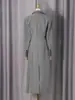 Casaco Estilo Coreano Outono 2026 Novo Design Casaco Casual Solto com um Elegante Estilo Britânico Casaco de Lã para Mulheres