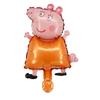 Dibujos animados transfronterizos Piggy George Page Pig Globo de película de aluminio Página Decoración de fiesta de cumpleaños Juguetes para niños al por mayor