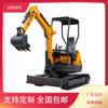 Excavadora Dapeng de Zhongmo Shennong, Máquina de Gancho Pequeña Multifuncional, Miniexcavadora Exportada a Rusia