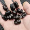 Cuentas de Calabaza de Ágata Verde, Cuentas Sueltas de Jade, Cuentas con Patrón de Ágata Negra, Cuentas de Jade de Calabaza de la Suerte, Cuentas de Ábaco, Cuentas Separadoras