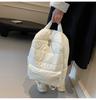 Cross-border Outono Popular Nova Bolsa de Algodão Moda Simples Casual Mochila de Grande Capacidade Leve Bolsa de Ombro All-match
