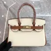 Bolso Platino Bloque de Color 2026 Nuevo Modelo Bolso de Piel Genuina para Mujer Bolso de Hombro Único Cruzado para Bolso de Mano Estilo Nuevo Tendencia Casual para Viajes