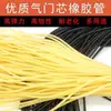 Válvula de bicicleta núcleo tubo alta elasticidade haste da válvula equipamento de pesca látex borracha tubo tripa de galinha câmara de ar tubo de borracha pequeno universal