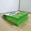 Kanglida Empaques de Plástico Bolsas Compuestas de Nogal Auto-Soportables con Cierre Zip Bolsas para Empaque de Alimentos y Snacks