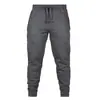 Fabricantes Europeus e Americanos Transfronteiriços Calças Casuais Masculinas e Femininas Aliexpress Calças Esportivas Casuais de Cor Sólida Calças de Moletom Masculinas