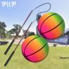 Pelota de swing para fitness de 7 pulgadas, pelota de swing de mano, pelota para baile cuadrado para mediana edad y ancianos, pelota de swing cuadrada de PVC, venta al por mayor de pelota de swing cuadrada para baile