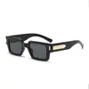 Gafas de Sol Cuadradas de Marco Pequeño Estilo Nuevo Europeo y Americano para Hombres y Mujeres, Gafas de Sol de Moda de Gama Alta con Forma de Tira, Gafas de Sol Personalizadas Transfronterizas