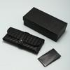 Lote de Fábrica de Nuevo Estuche para Gafas con Patrón Tejido Set en Stock Hebilla de PVC Bolsa Suave Tela Opp Tapa Cielo y Tierra Set de 3 Piezas Estampado