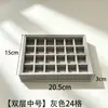 Bandeja de Almacenamiento para Joyería de Terciopelo en Stock, Joyero, Bandeja de Exhibición para Joyería, Caja de Almacenamiento de Escritorio Tipo Cajón, Estilo Minimalista Ins