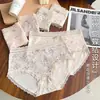 Bragas de Mujer Estilo Sal Marina Floral Simples y Lindas, Alta Elasticidad, Entrepierna Extendida, Cintura Alta, Cómodos Briefs Talla Grande 140kg