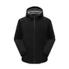 Chaqueta ligera de una sola capa para exteriores para hombre, cortavientos e impermeable, chaqueta de montañismo estilo pareja con capucha, chaqueta de trabajo para mujer