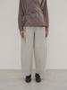 Love and Nancy Trece Líneas Minimalista Otoño Estilo Coreano Tencel Cintura Elástica Cordón Color Sólido Curvos Casual Pantalones Largos 02687