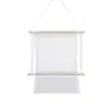 Popular Estilo Europeo y Americano de Amazon Múltiples Capas Almacenamiento de Muñecas para Habitación Infantil Decoración Colgante Palo de Madera Red de Almacenamiento para Juguetes de Peluche