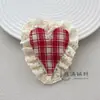 Amor Tela de Encaje a Cuadros Accesorios Bolsos DIY Zapatos Calcetines Sombreros Accesorios Fundas para Teléfonos Móviles Accesorios para el Cabello Accesorios para Ropa