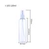 Spot atacado 30ml100ml garrafa de spray de plástico pet cosméticos transparentes álcool desinfetante sub-embalagem garrafas pequenas