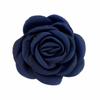Superventas para Comercio Exterior 6cm Borde Quemado Borde Horneado Tela Flores de Camelia DIY Pinzas para el Cabello de Niños Flor para el Cabello Accesorios de Joyería