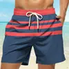 Amazon Transfronteiriça 26 Novos Estilos de Verão Calções de Banho com Estampa Digital 3D Secagem Rápida Esportivos Casuais Shorts de Praia Fábrica
