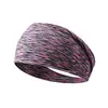 Diadema Deportiva Europea y Americana Yoga Absorbente de Humedad Secado Rápido Absorbente de Sudor Diadema para Correr Fitness Color Alta Elasticidad Pañuelo para la Cabeza