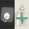Gancho transparente sin agujeros, fuerte, adhesivo sin costuras, gancho para ropa, gancho con ventosa, gancho para colgar en la pared de la cocina, gancho trasero para puerta