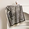 Bufanda de Retazos Paisley para Mujer, Chal Exterior Cálido, Manta Larga de Oficina a la Moda para Siesta, Capa de Estudiante para Invierno