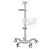 Carro Médico Weiyi Carro Multifuncional para Monitor Carro Móvil Silencioso para Equipo Médico