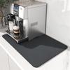 Almohadilla absorbente para escurrir lodo de diatomeas para cafeteras, encimeras, barras de cocina, posavasos aislantes antiescaldaduras, transfronterizos, para el hogar escandinavo