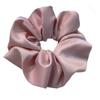 Serie Macaron textura satinada de alta gama súper gorda moda anillo para el cabello de intestino grueso temperamento femenino anillo para la cabeza boutique accesorios para el cabello