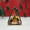Decoraciones Navideñas Luz Nocturna Retro Luminoso Regalo Adornos de Escritorio Arreglo Bolso Luz de Ambiente Regalo de Navidad