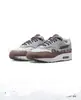 Lote de Air Max 1 Transfronteiriço Versátil Retro Amortecimento a Ar Malha Respirável Comprimento Total Sapatos Esportivos e de Lazer para Corrida 87 Modelos de Inverno