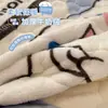 Funda de colchón acolchada de terciopelo de leche de invierno para dibujos animados para dormitorio, uso doméstico, tatami, colchón delgado acolchado, dormitorio, sábana con forro polar