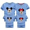 Ropa de verano para decoración familiar al por mayor, camiseta de manga corta para padres, camisa interior estampada, manga corta de algodón, ropa para niños, ropa para clase de cuatro meses, estampada