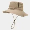 Amazon Transfronterizo Nuevo Deporte de Jungla al Aire Libre Sombrero de Montañismo Secado Rápido Protección Solar Transpirable Sombrero para el Sol Sombrero para el Sol de Ciclismo