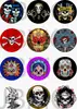 Padrão de Caveira DIY Acessórios de Joia Pedra do Tempo Vidro Patch Pingente de Colar Inlay Chaveiro