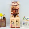 Nuevo set de juguetes creativos hechos a mano con un tendedero para galletas, una pieza de memoria, decoración DIY educativa de mini escena para niños