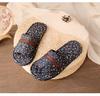 Pantuflas de Tela con Suela de Tela para Parejas Hogar Interior No Dañan el Piso Silenciosas Verano Cuatro Estaciones Primavera, Otoño e Invierno Pantuflas de Suela Suave para Hombres y Mujeres