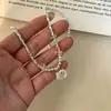 Collar Colgante Gatito Estilo Dulce para Mujer, Nuevo Collar de Temperamento Suave de Nicho, Cadena de Clavícula Linda Estilo Ins