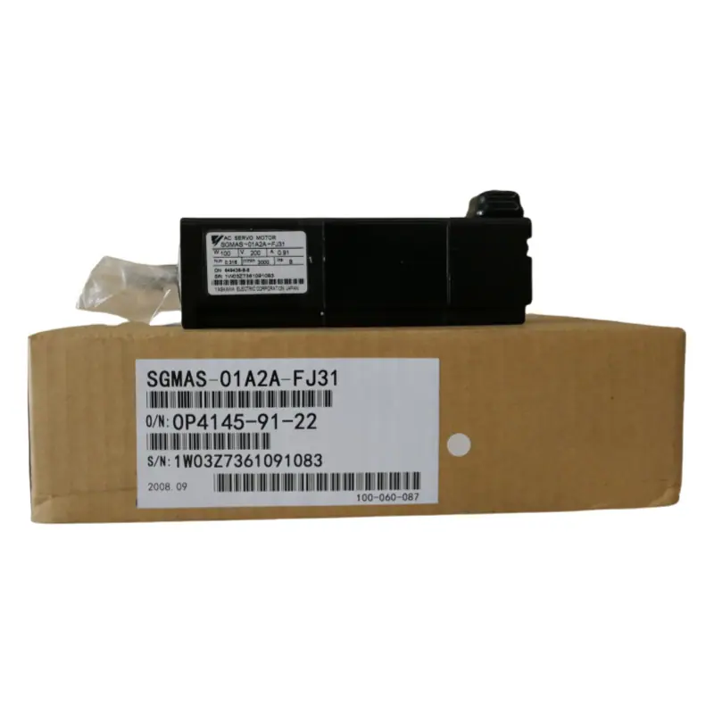 安川伺服电机SGMAS-01A2A-FJ12  SGMAS-