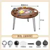 Parrilla de Barbacoa para Exterior para Uso Doméstico, Mesa de Barbacoa Plegable Portátil Sin Humo, Parrilla de Carbón para Patio Exterior Preparación de Té