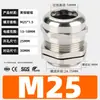 Conector Impermeable de Cable Tipo M/Pg/G/Npt de Latón Niquelado Hongjues Prensaestopas de Sujeción IP68 Cabezal de Relleno
