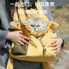 Bolsa para Salida de Verano, Mochila Antiextravío por Inyección, Artefacto para Gato Colgante Frontal, Bolsa para Mascota, Bolsa de Pecho para Gato Fresca y Transpirable