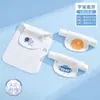 Toalla Absorbente de Sudor para Niños Guardería Bebé Almohadilla de Toalla Anti-sudor Toalla de Espalda Transpirable Almohadilla de Gasa Absorbente de Sudor Clase A Algodón Puro Deportivo
