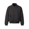 FEE THE END Chaqueta de plumón de invierno de ajuste limpio de alta gama simple para hombre Abrigo retro con solapa M6075