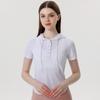 Nuevo Top Abierto de Manga Corta con Capucha para Mujer, de Botones, Ropa Deportiva para Correr, Yoga, Fitness, Secado Rápido, Ropa de Yoga, Camisa Casual