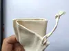 Bolsas Pequenas de Algodão Feitas Sob Medida Transfronteiriças, Bolsas de Lona com Cordão, Bolsas para Joias, Saquinhos com Cordão, Bolsas de Armazenamento para Joias, Bolsas Pequenas de Algodão para Armazenamento