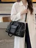Bolsa de Lona Grande Capacidad Estilo Dulce-Cool Transfronteriza, Bolso de Mano Versátil y Único, Bolso de Hombro Sencillo, Bolso Cruzado para Viajes Diarios